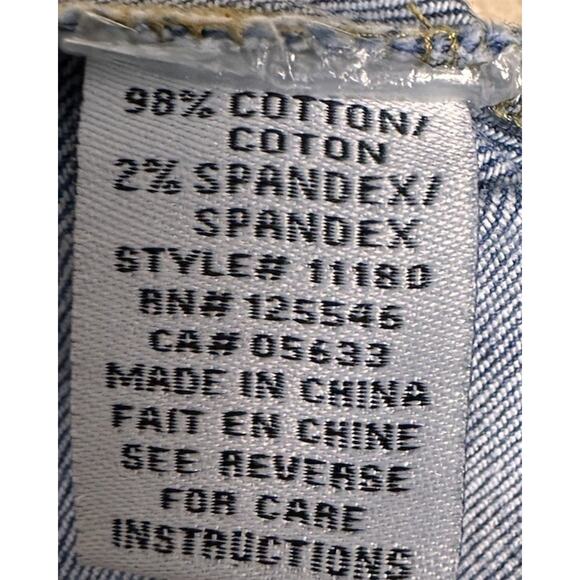 Habitat Clothes To Live In Jeans Wide Leg High Rise Cropped Blue Women Sz 10 EUC - Picture 5 of 15